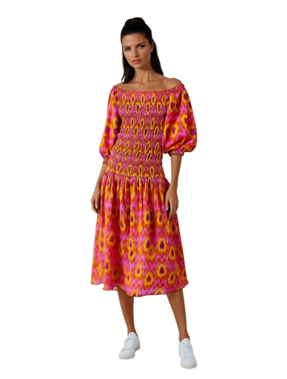 Kvinnors Maxi Klänning Flödande Lätt Tyg 0