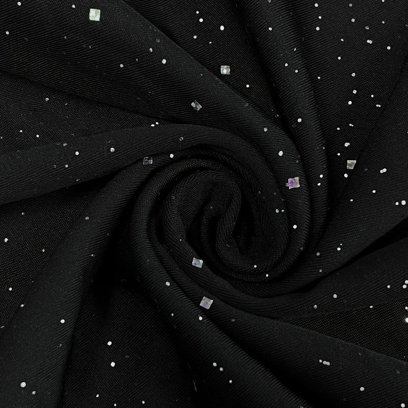 Kvinnors Maxi Klänning Hög Krage Spets Polyester 3