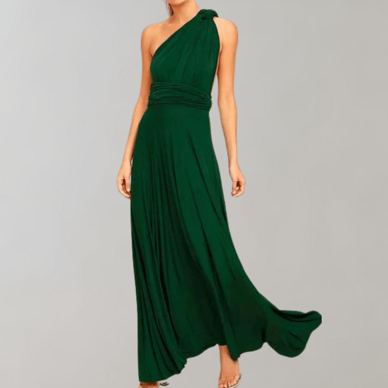 Kvinnors Maxiklänning Draperad Mångsidig 4