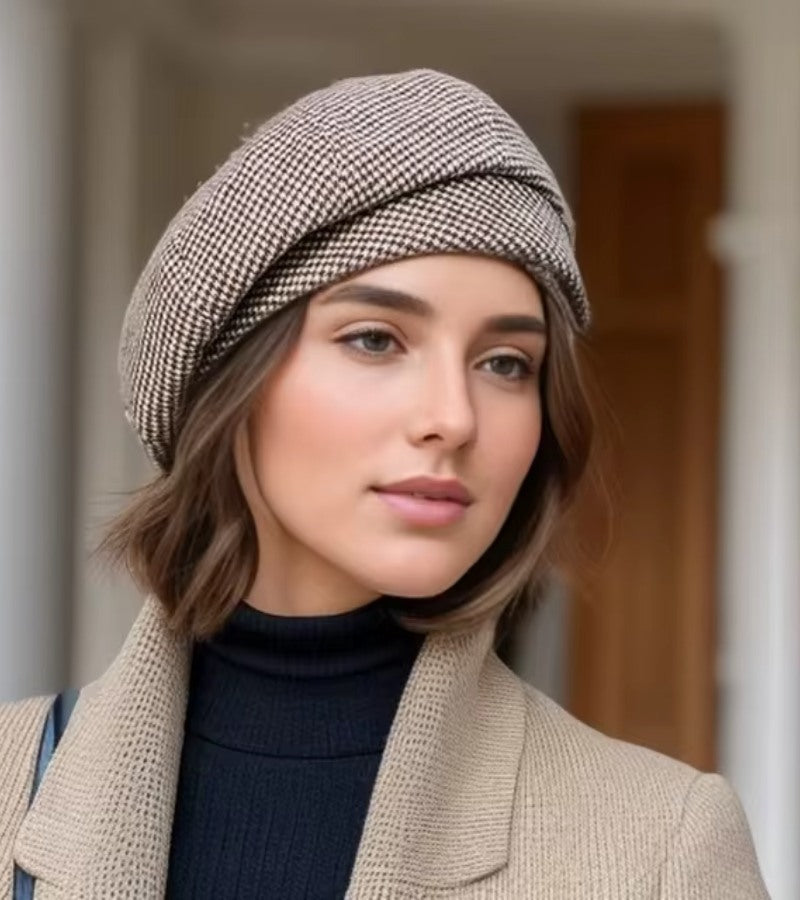Kvinnors Mössa Parisisk Chic Stil 3