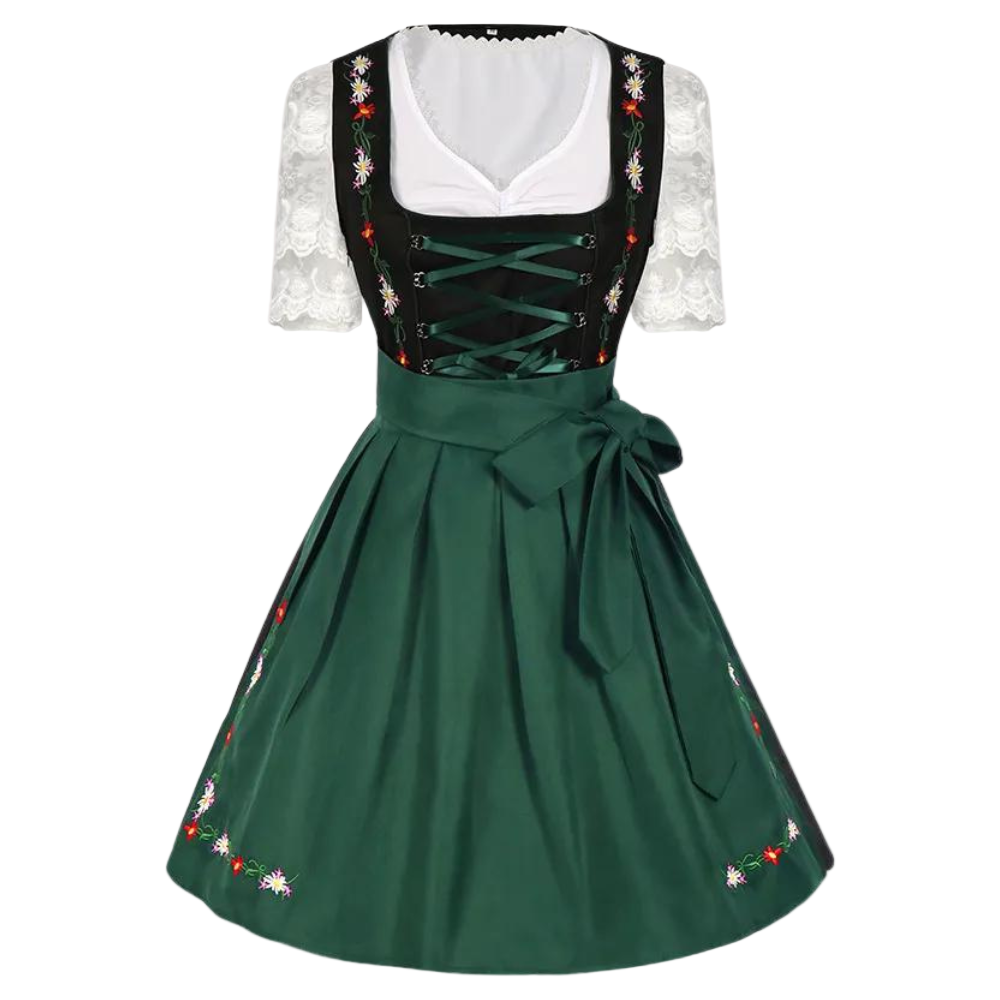 Kvinnors Oktoberfest-kostym Traditionell Klänning 0