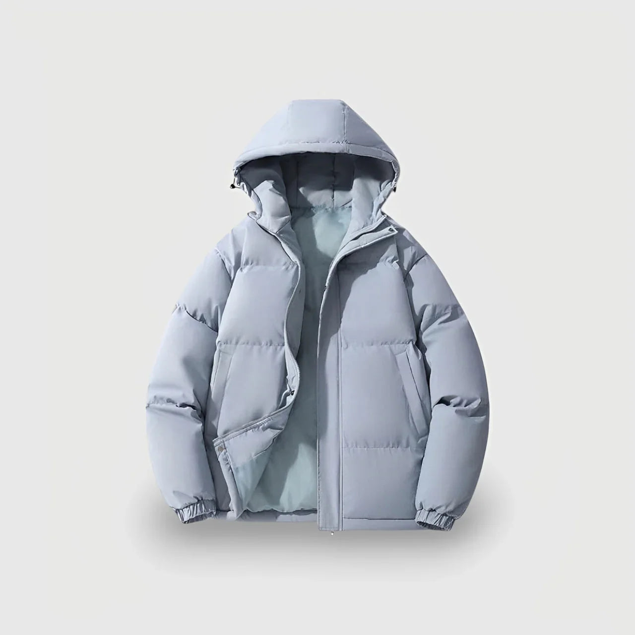 Kvinnors Puffer Parkajacka Modern Stil 3