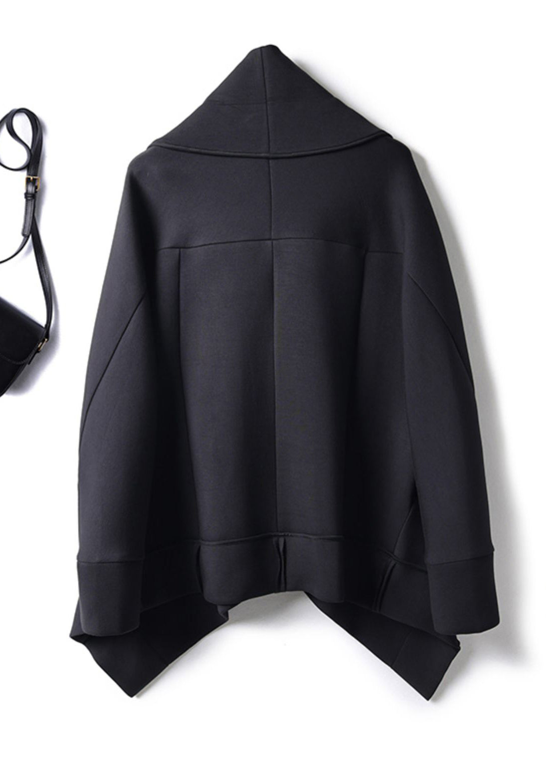 Kvinnors Rock med Batwing Ärmar och Peter Pan-Krage 1