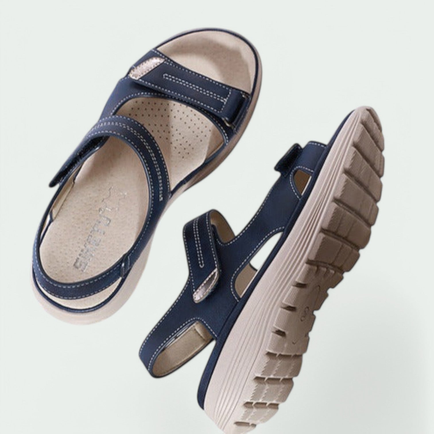 Kvinnors Sandaler Sportig Design Textil Polyuretan 4