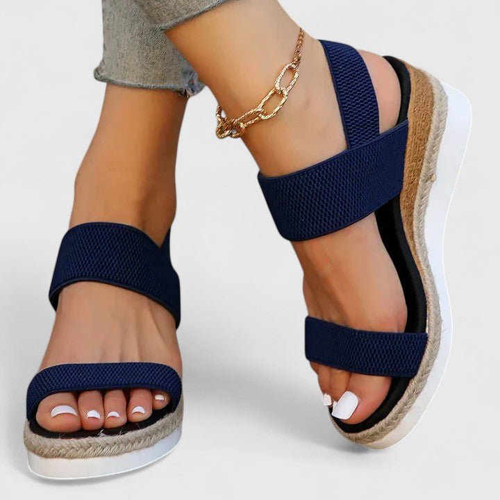 Kvinnors Sandaler med Vadderad Sula 5