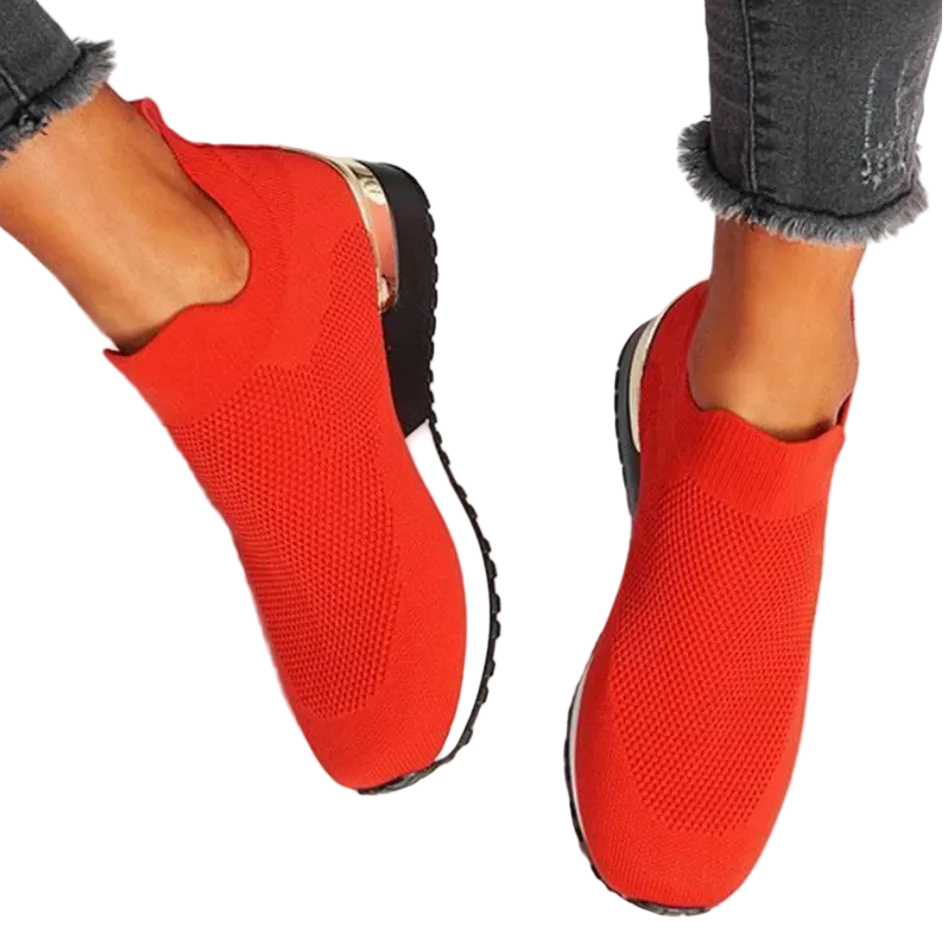 Kvinnors Slip-On Sneakers FlexiStep Modern Design 5