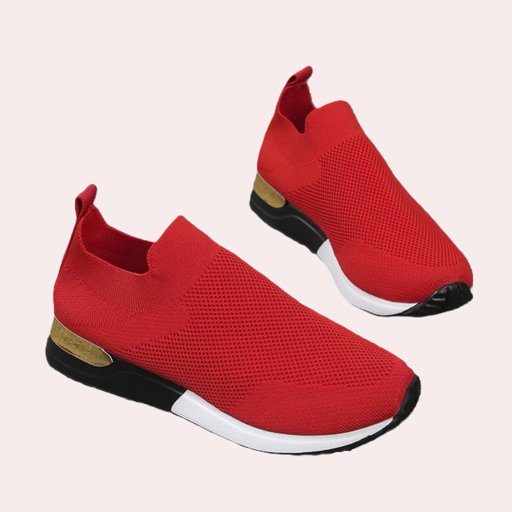 Kvinnors Slip-On Sneakers i Minimalistisk Stil 2