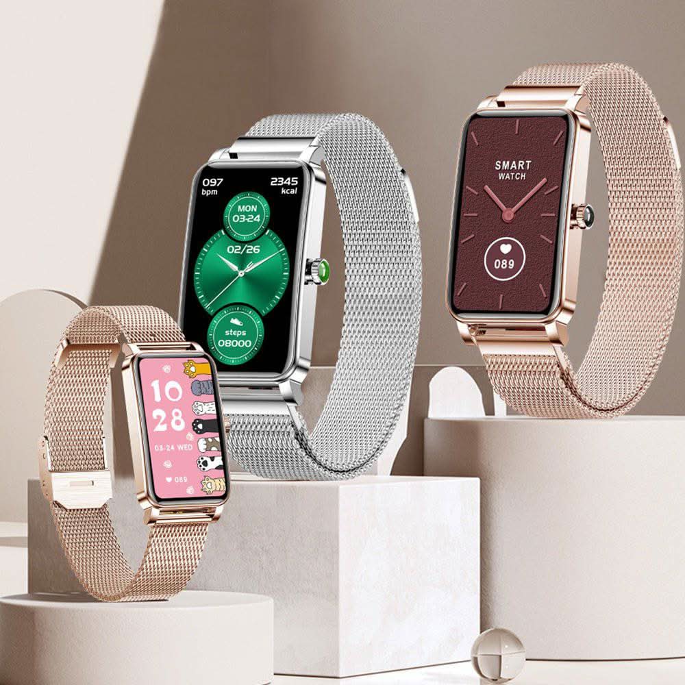 Kvinnors Smartwatch med Träningsspårning och Vattentålig Design 2