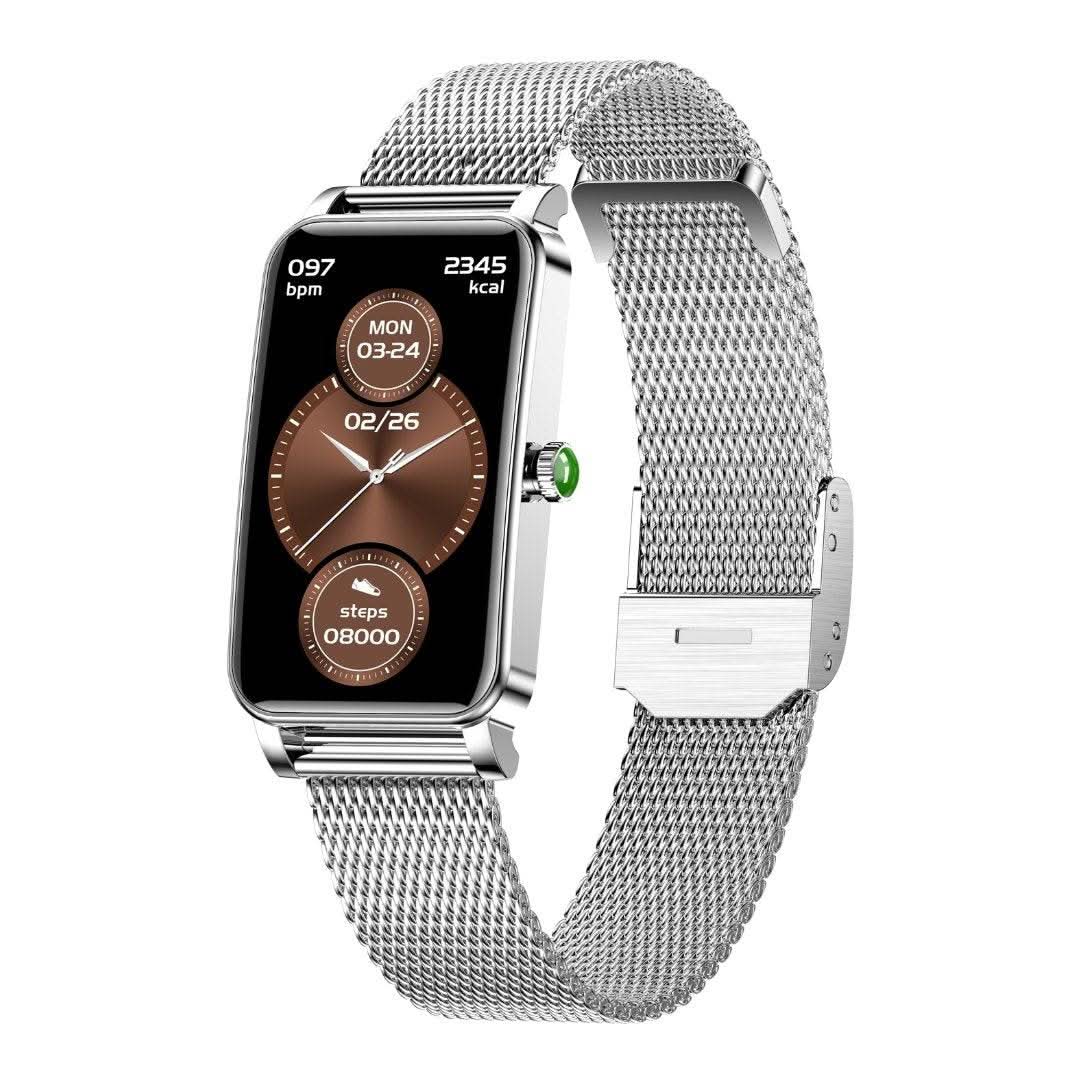 Kvinnors Smartwatch med Träningsspårning och Vattentålig Design 5