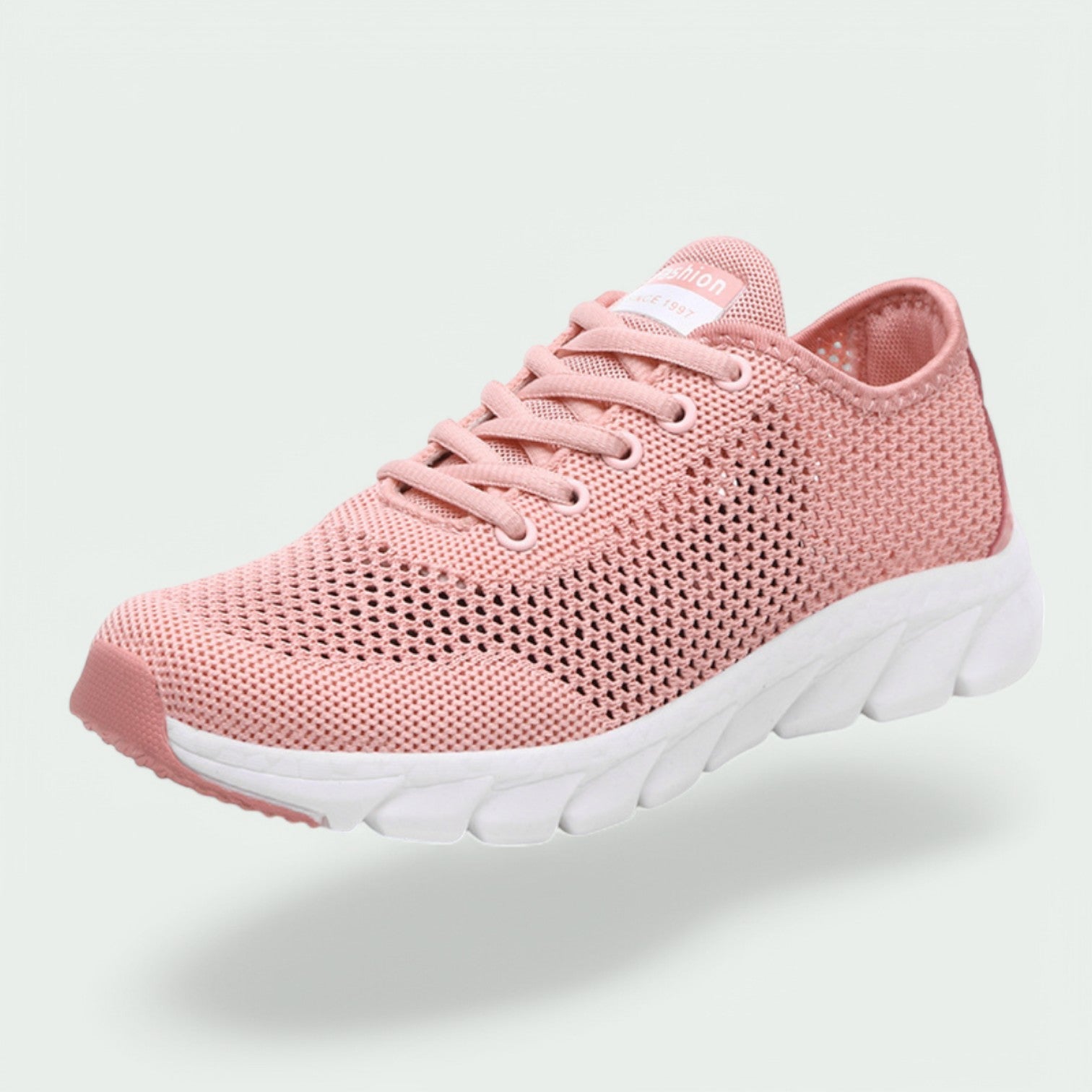 Kvinnors Sneakers Andningsbart Material Ortopedisk Stöd Gummisula 9