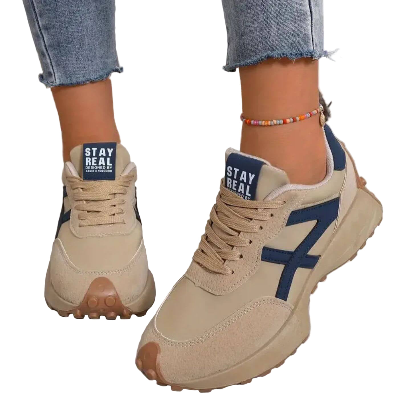 Kvinnors Sneakers Flexibel Design Modern Stil 0