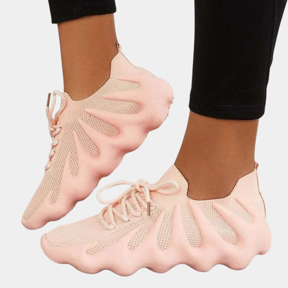 Kvinnors Sneakers Med Flexibel Ovandel för Sport och Fritid 5