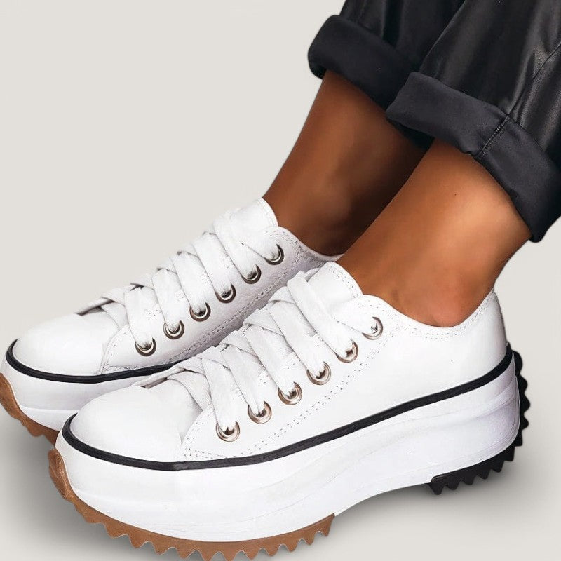 Kvinnors Sneakers Plattform Design Komfort 1