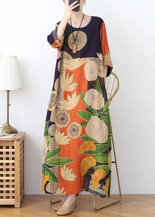 Kvinnors Sommarklänning med Patchwork Design 0