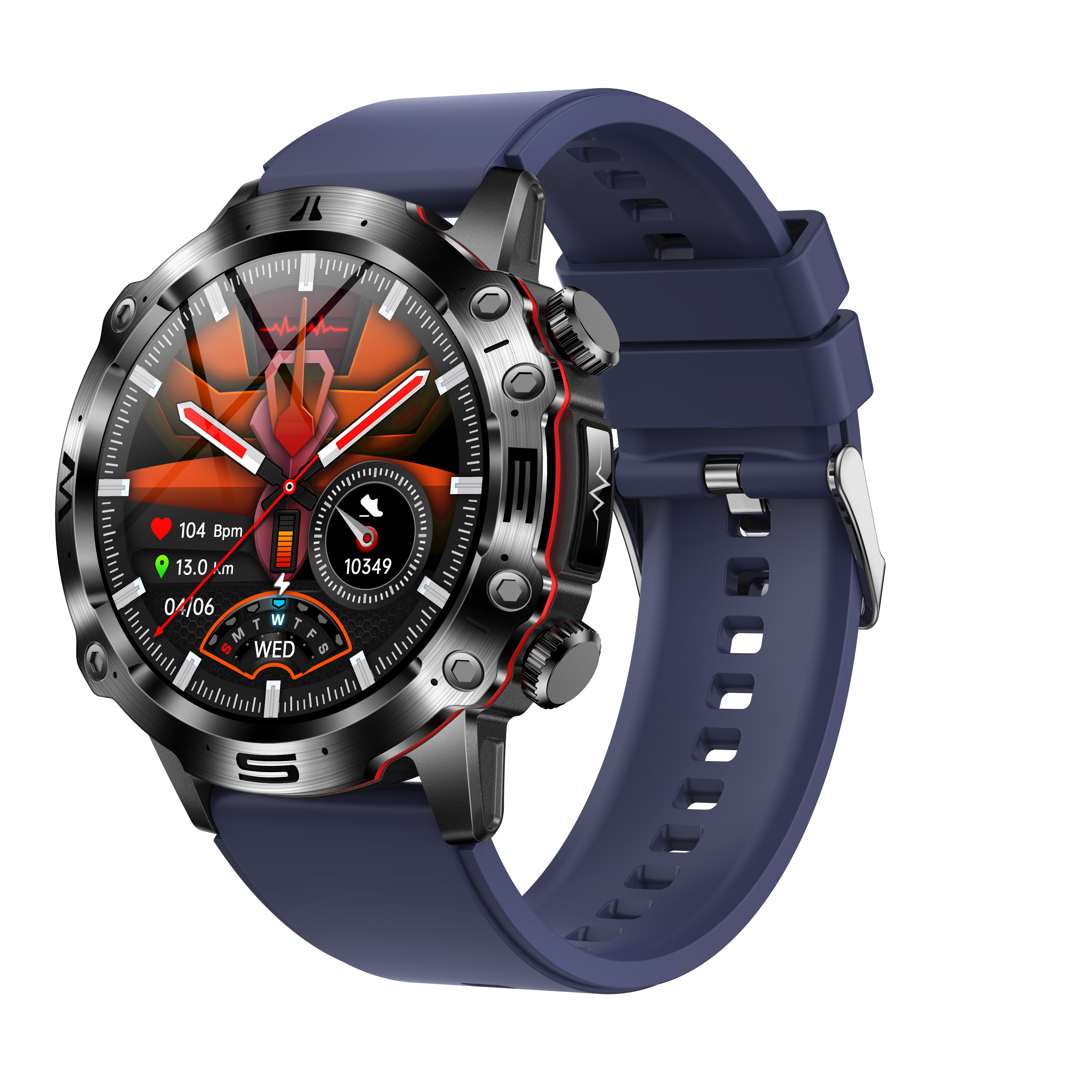 Kvinnors Sportklocka med EKG och Smart Funktionalitet 3