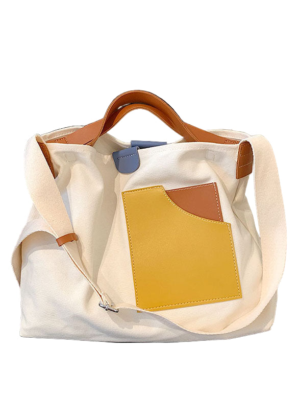 Kvinnors Tote Väska Patchwork Design Rymlig 1