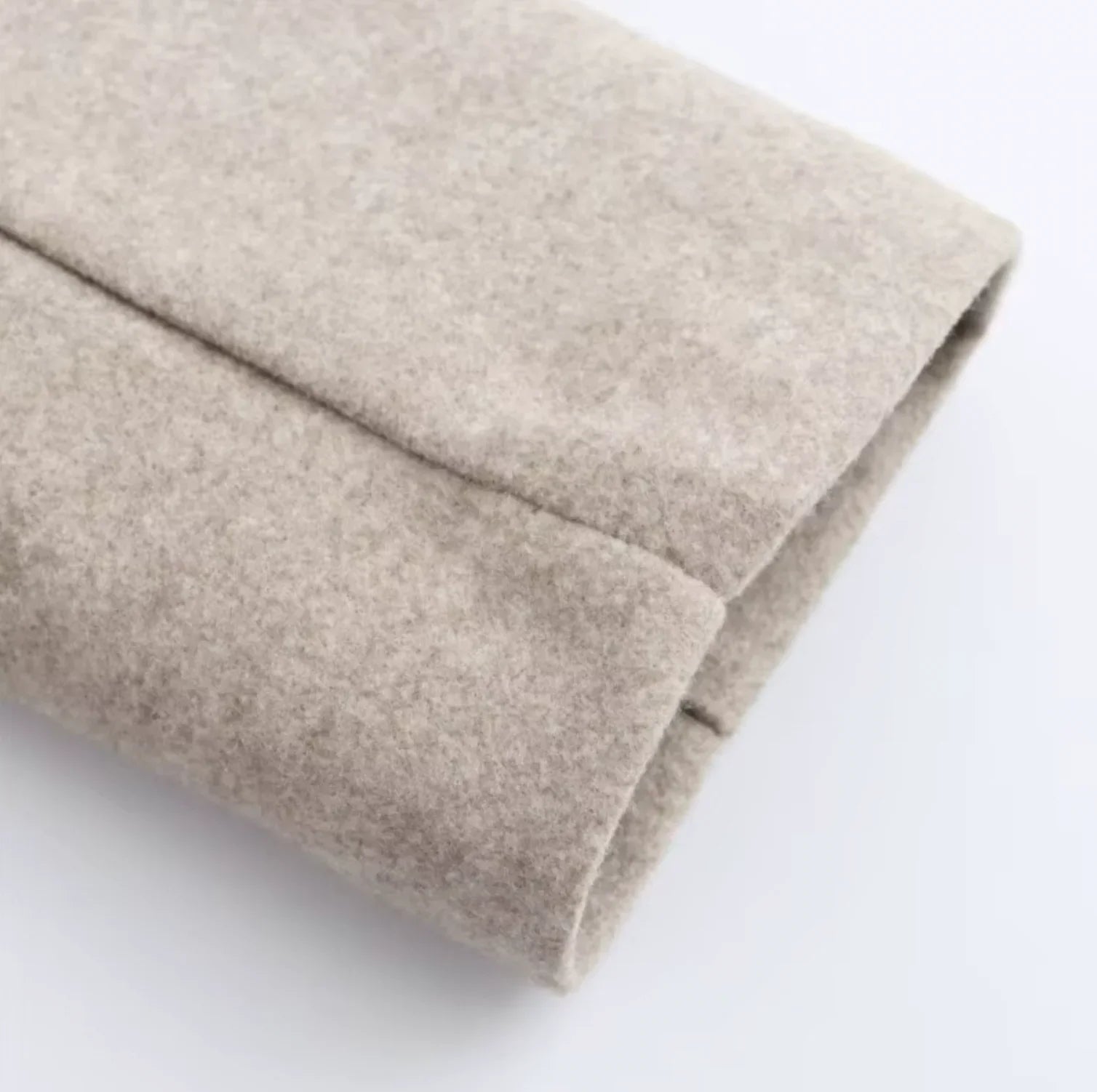 Kvinnors Trenchcoat med Pälskant 2