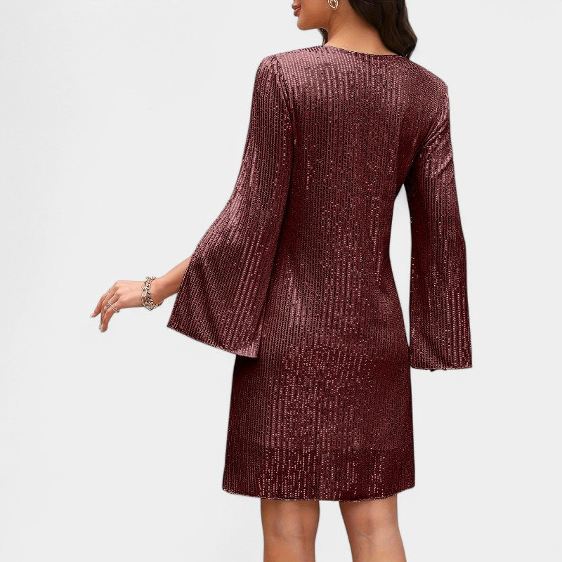 Kvinnors Tunikaklänning med Pärlor Ample Polyester 3