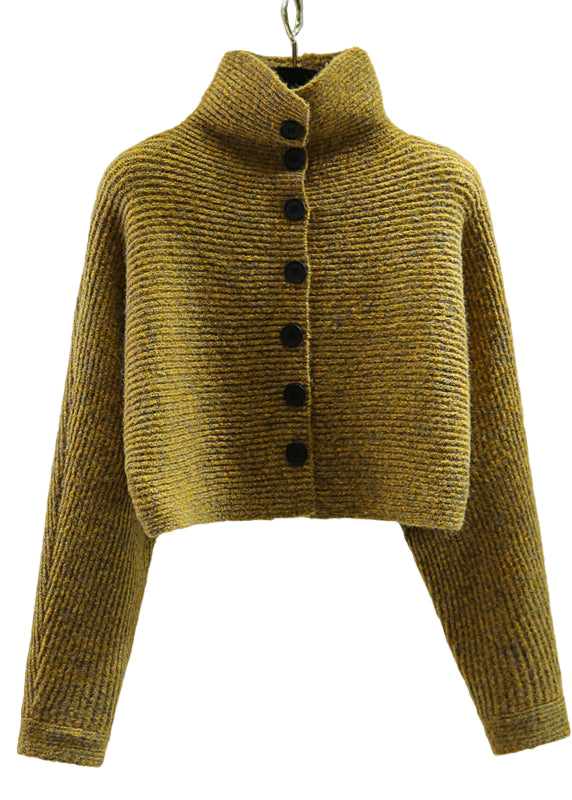 Kvinnors Turtleneck Tröja med Batwing Ärmar 2