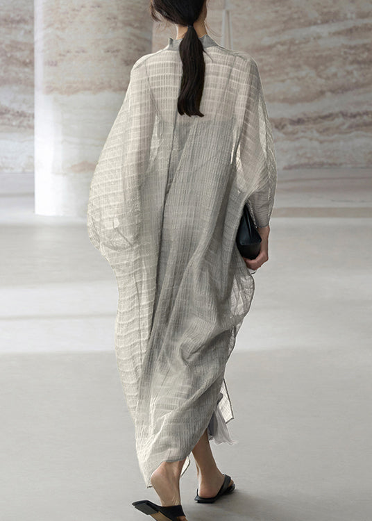 Kvinnors Tvådelad Klänning med V-ringning och Patchwork 3