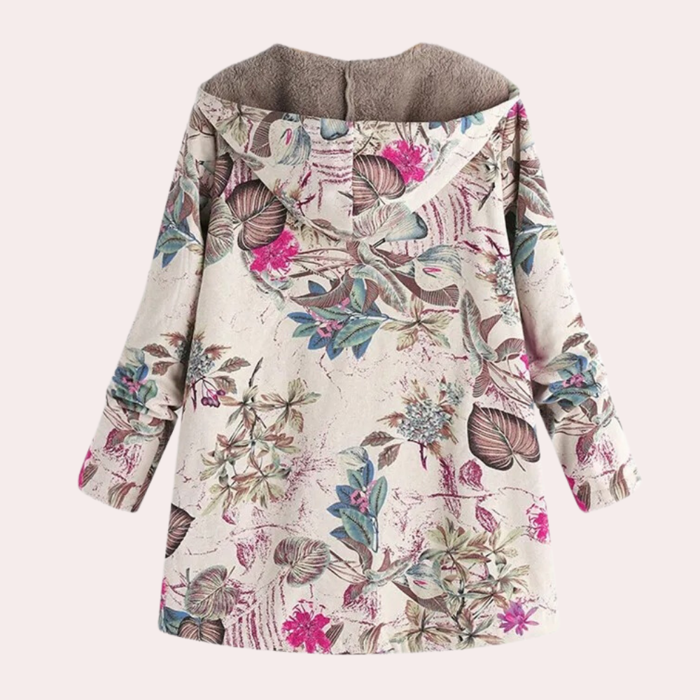 Kvinnors Vinterjacka i Mjuk och Varm Design 1