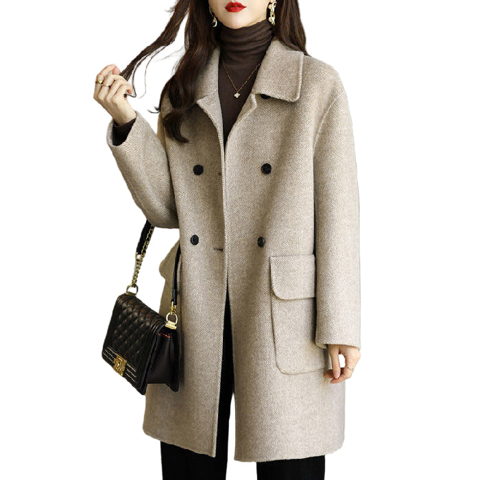 Kvinnors Vinterjacka med Skräddad Passform 0