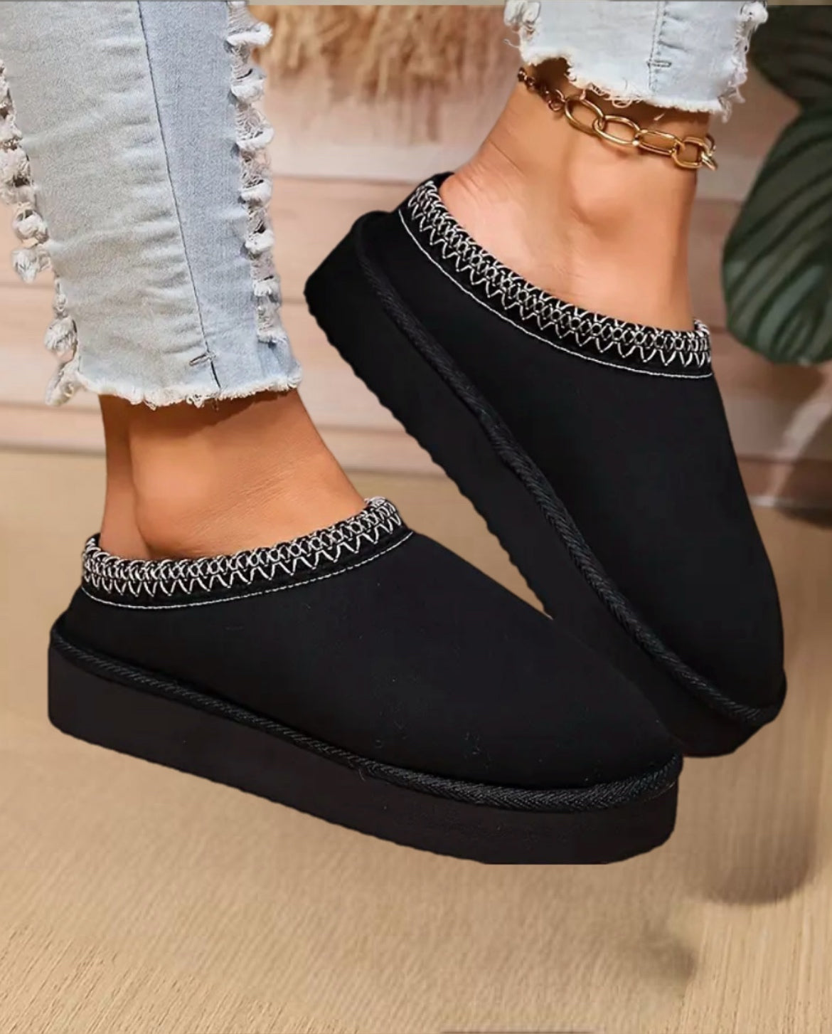 Kvinnors Vintertofflor Bekväma 1