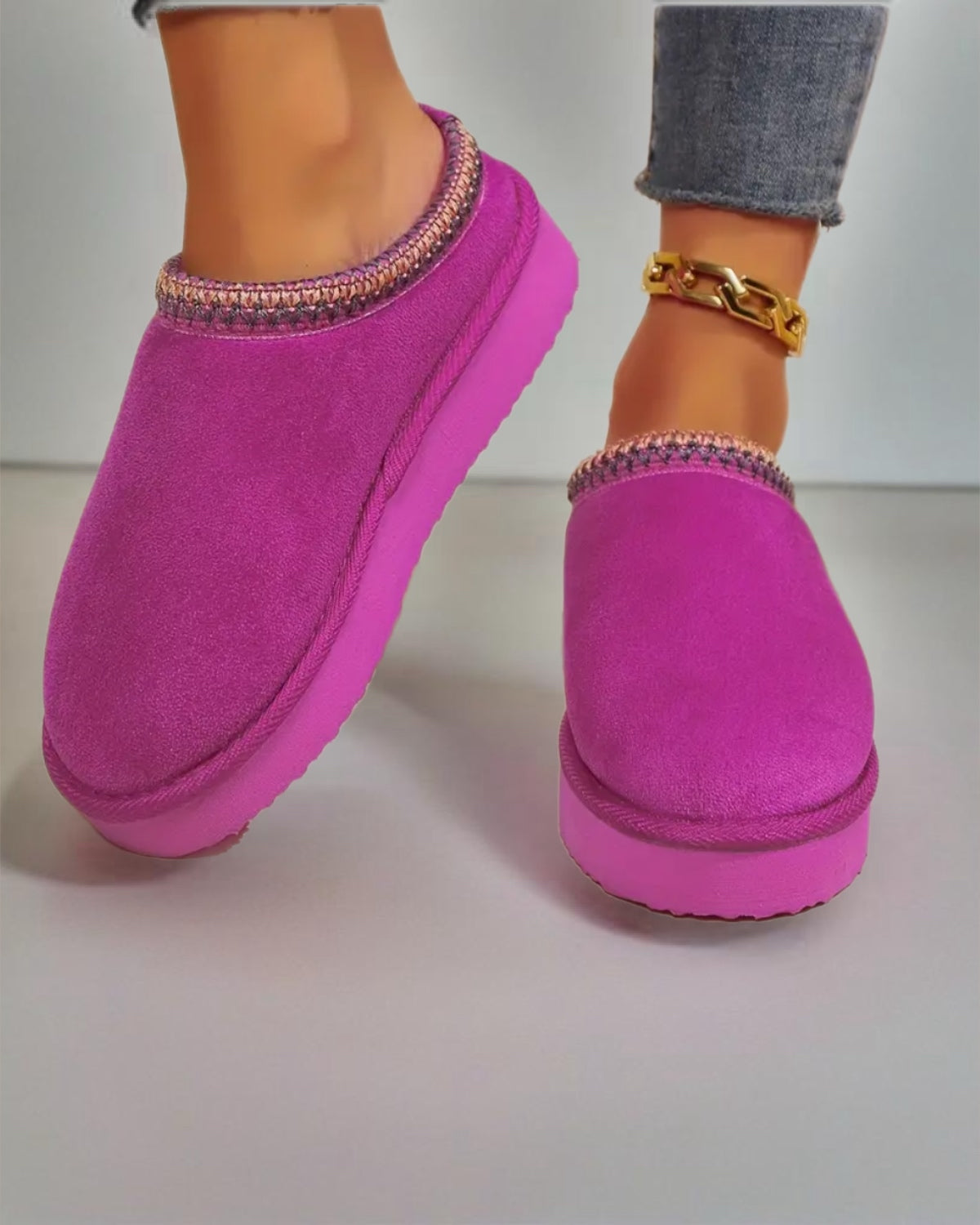 Kvinnors Vintertofflor Bekväma 9