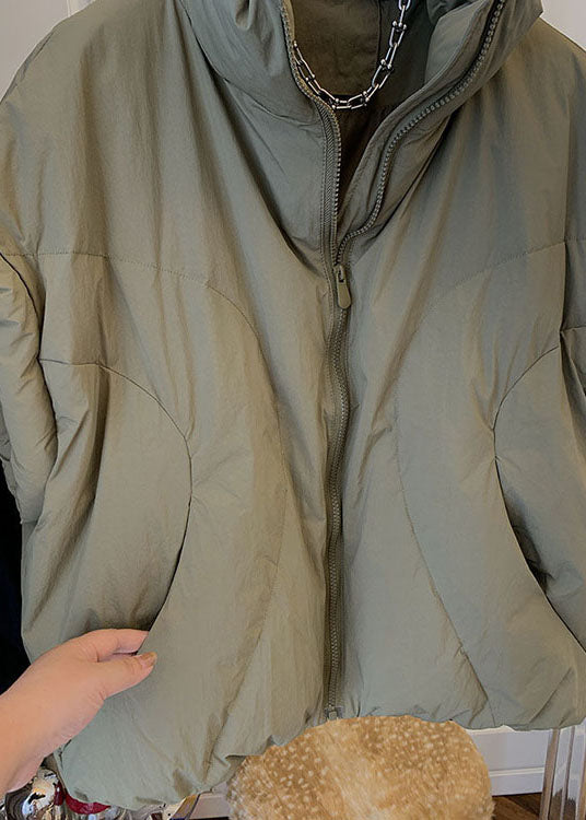 Kvinnors Vinterväst med Turtleneck och Dragkedja 3