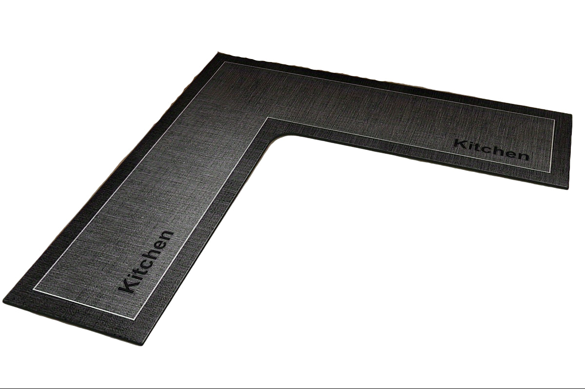 L-formad Köksmatta Med Halkfri Bas För Komfort Och Stil 4