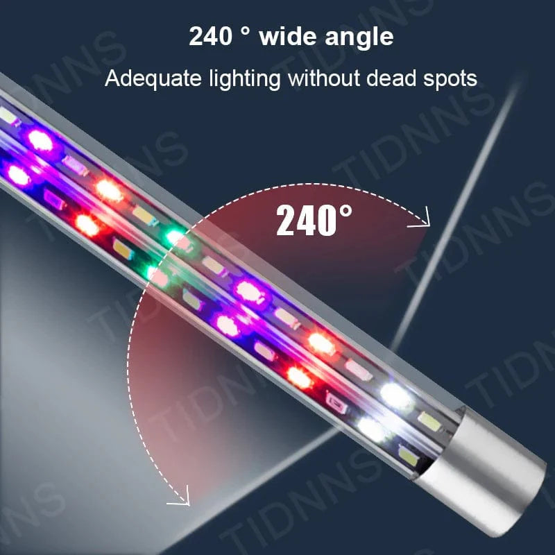 LED Akvariumlampa Vattentät Dränkbar för Växttillväxt 1