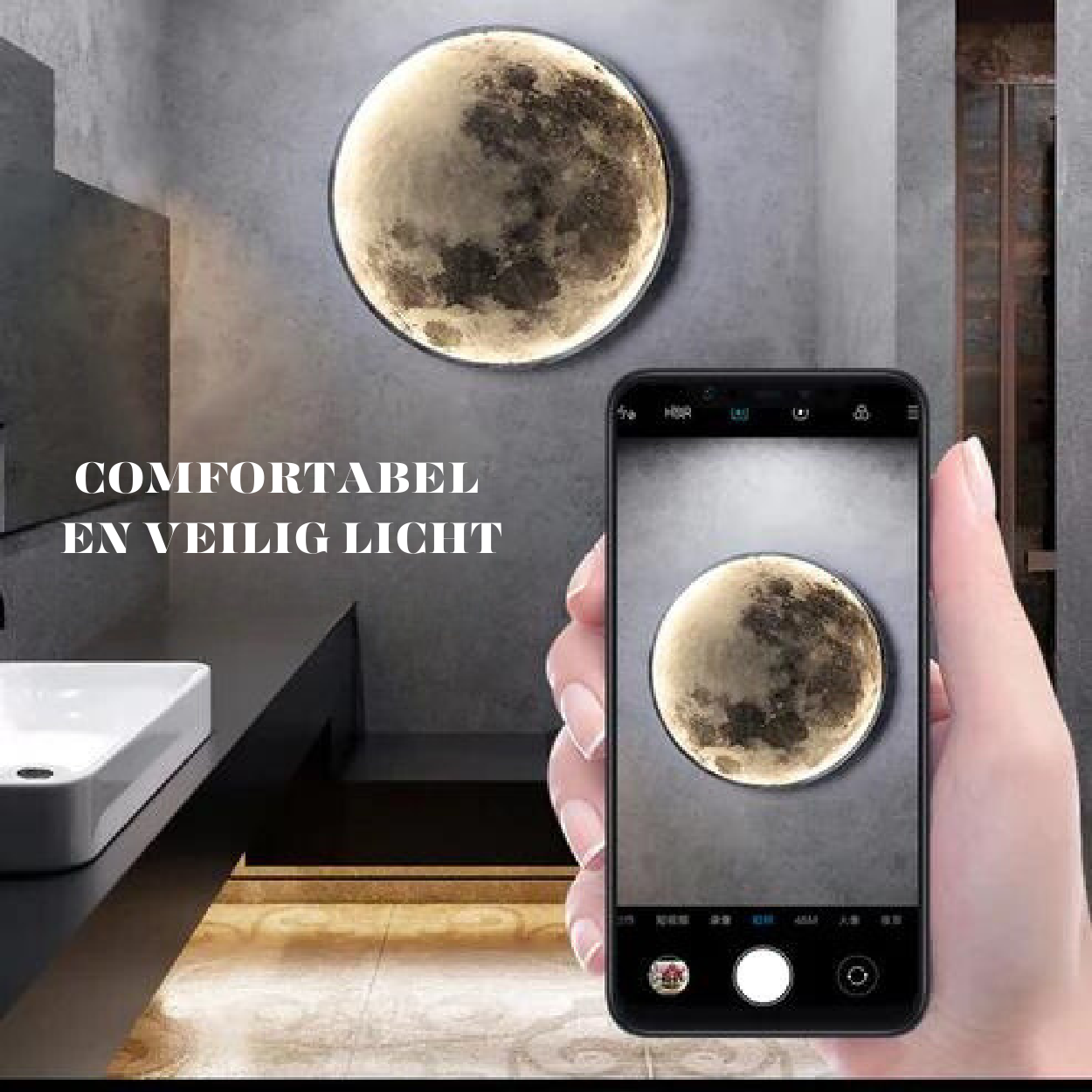 Lampa för Hemmet - Månlampa med Fjärrkontroll 2