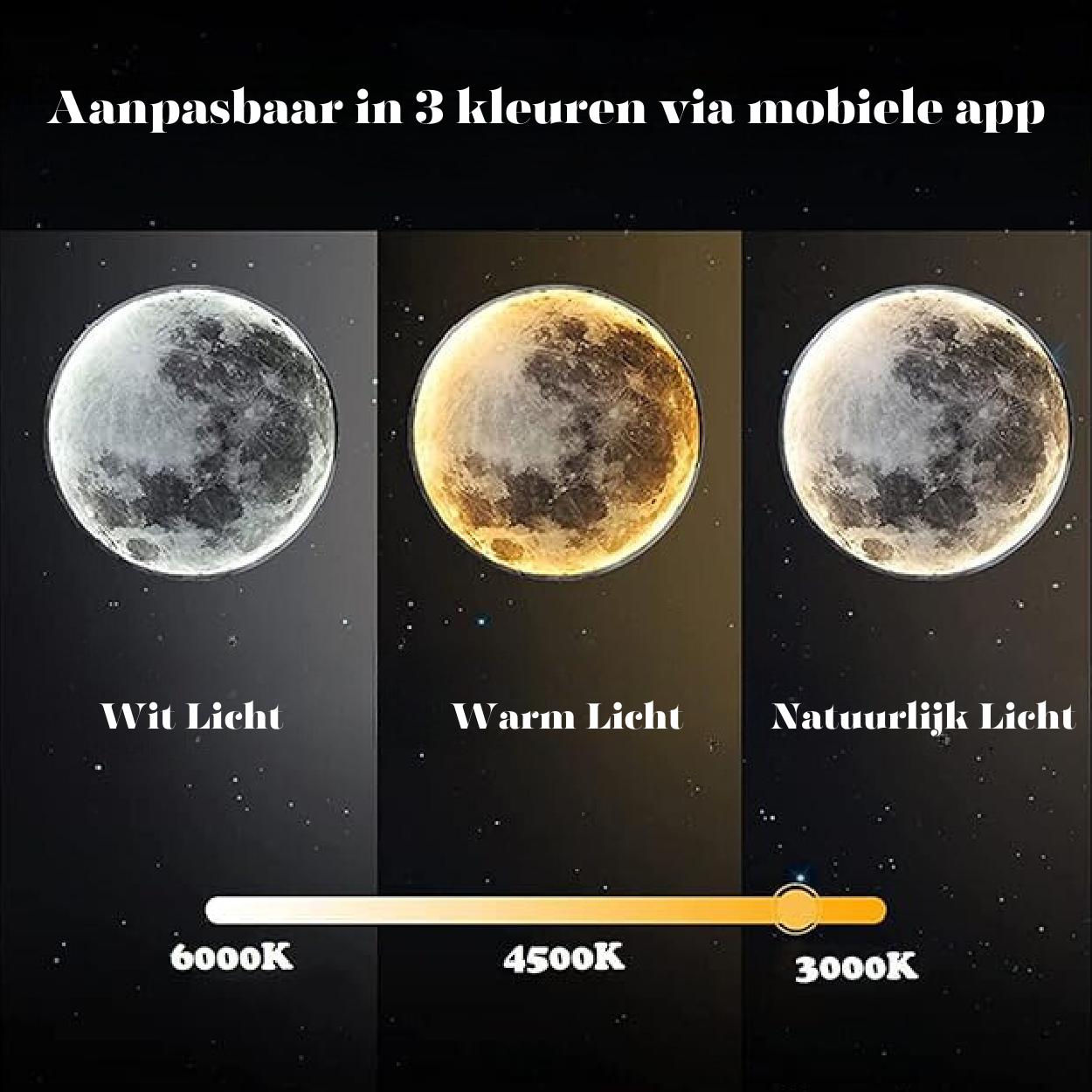 Lampa för Hemmet - Månlampa med Fjärrkontroll 7