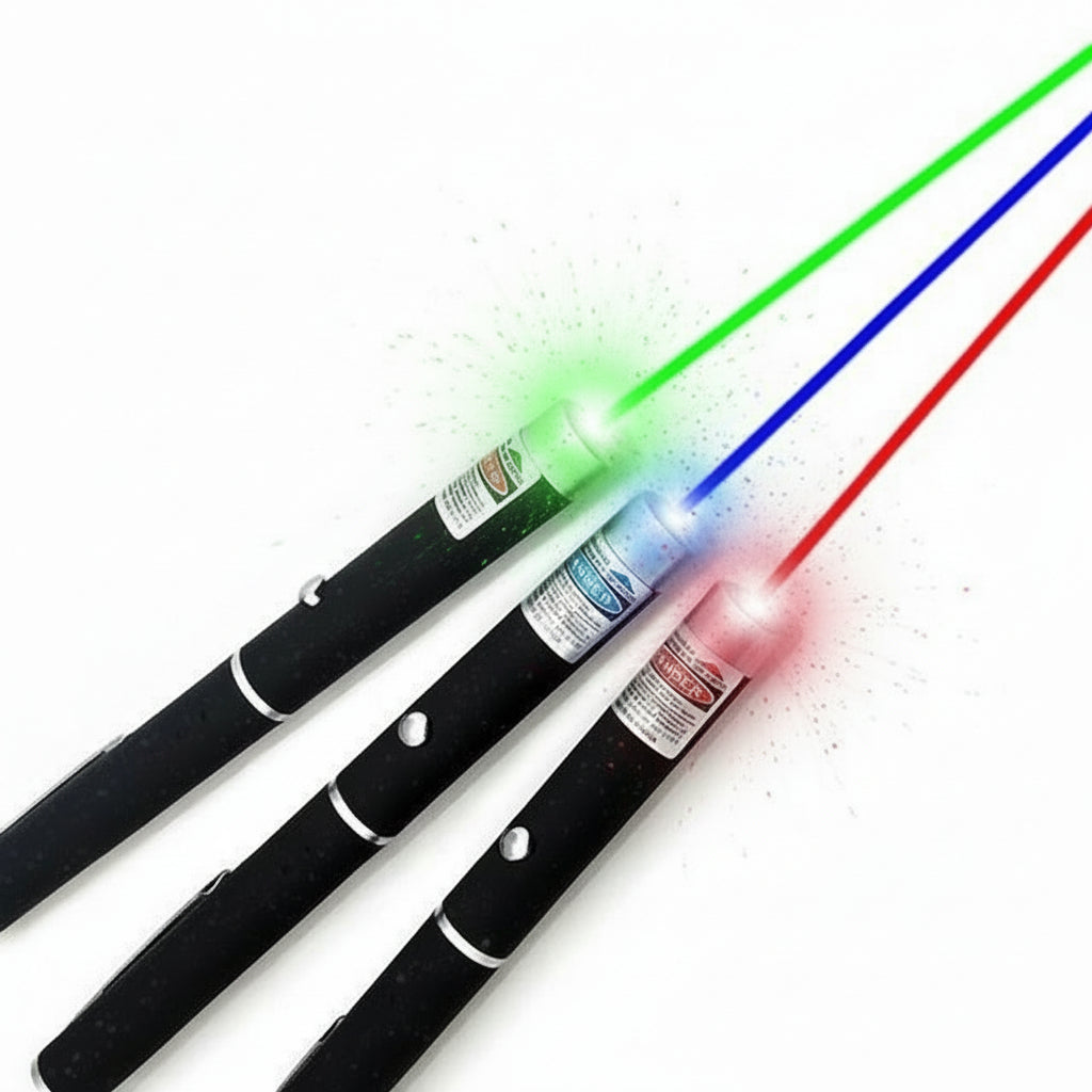 Laserpekare Med Justerbar Ljusfärg För Utomhusaktiviteter Och Presentationer 0