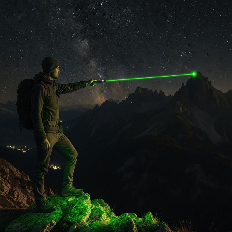 Laserpekare med Justerbar Fokus för Utomhusaktiviteter 2