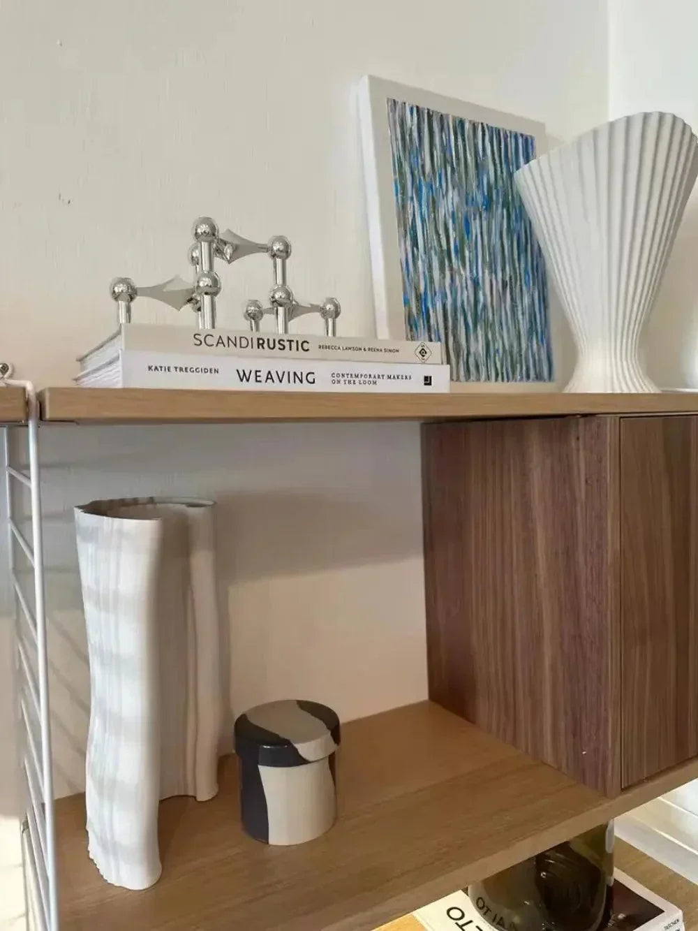 Ljusstake Modern Minimalistisk Design För Heminredning 3