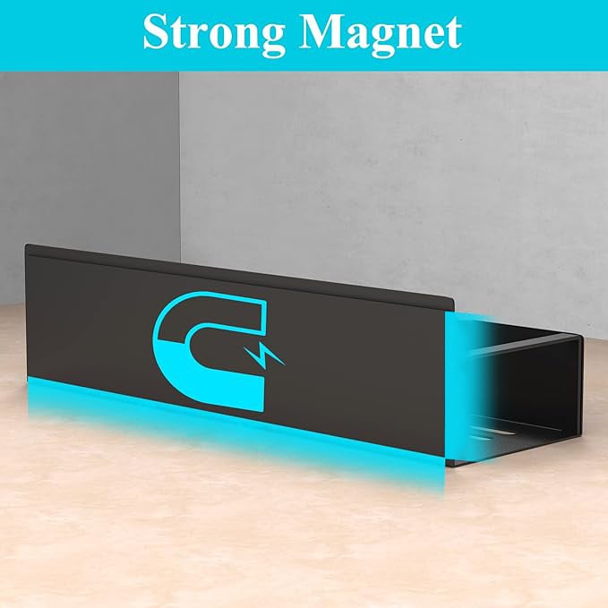Magnetisk Förvaringshylla För Köket Och Verkstaden Minimalistisk Design 7