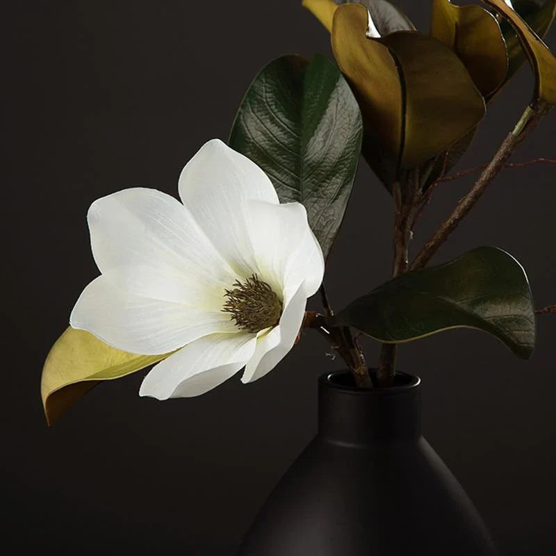 Magnolia Blomma Dekoration För Hemmet Naturlig Design 4