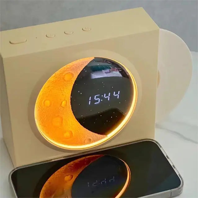 Månlampa med Bluetooth-högtalare och LED-belysning 3