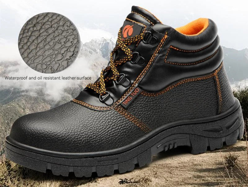 Mäns Arbetsstövlar Vattentäta och Slitstarka 1
