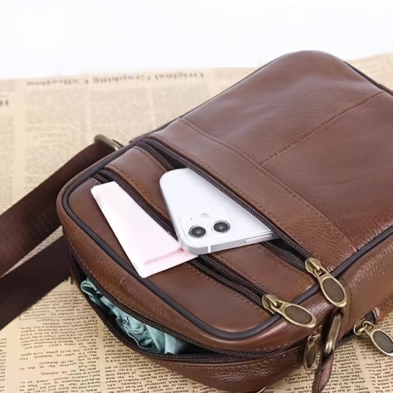 Mäns Axelväska Crossbody Stilren 7