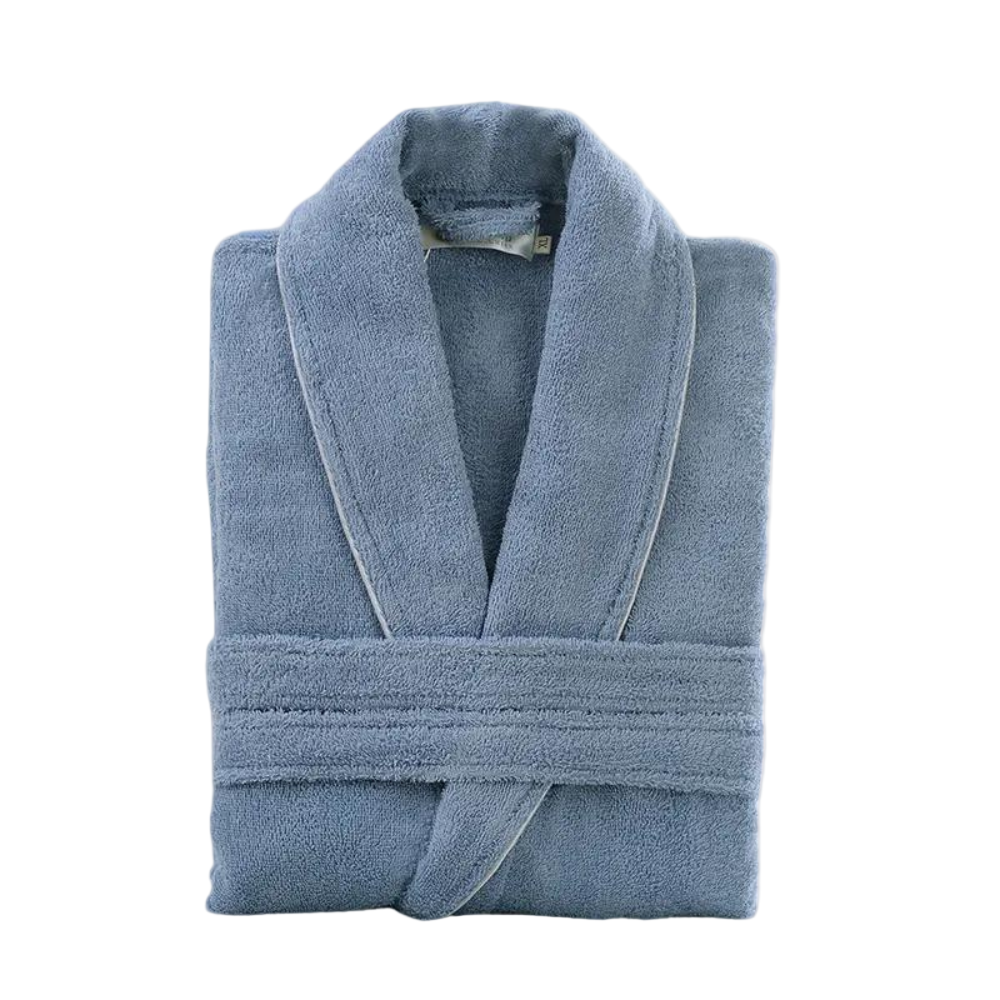 Mäns Badekåpa i Mjuk Design 0