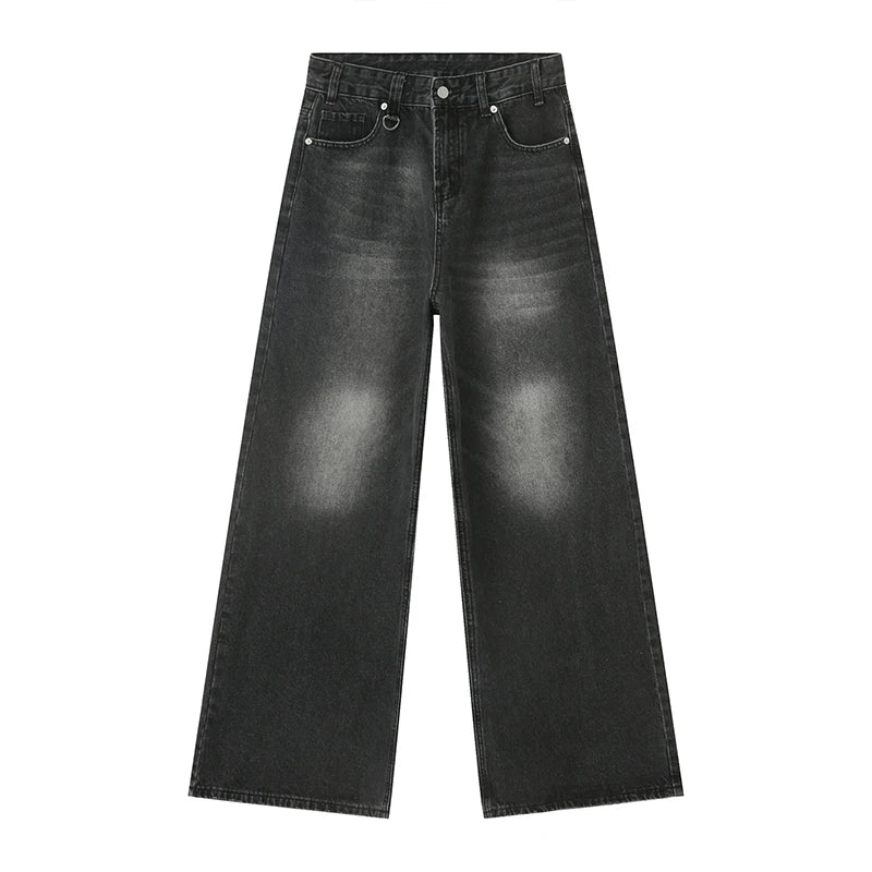 Mäns Baggy Jeans Y2K Stil 4
