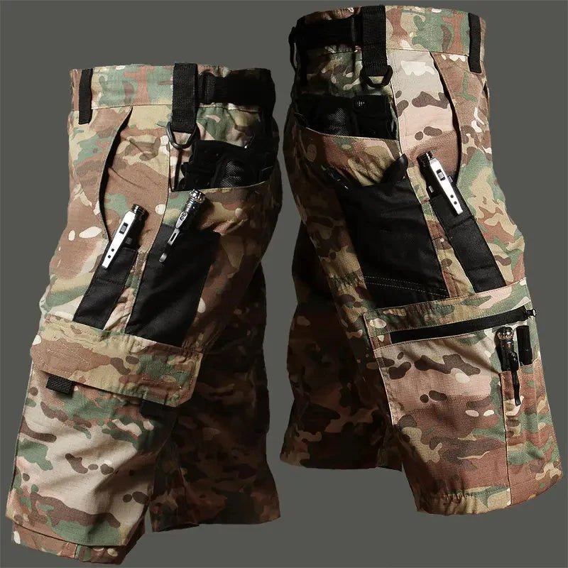 Mäns Bermuda Shorts Kamouflage Stil 0