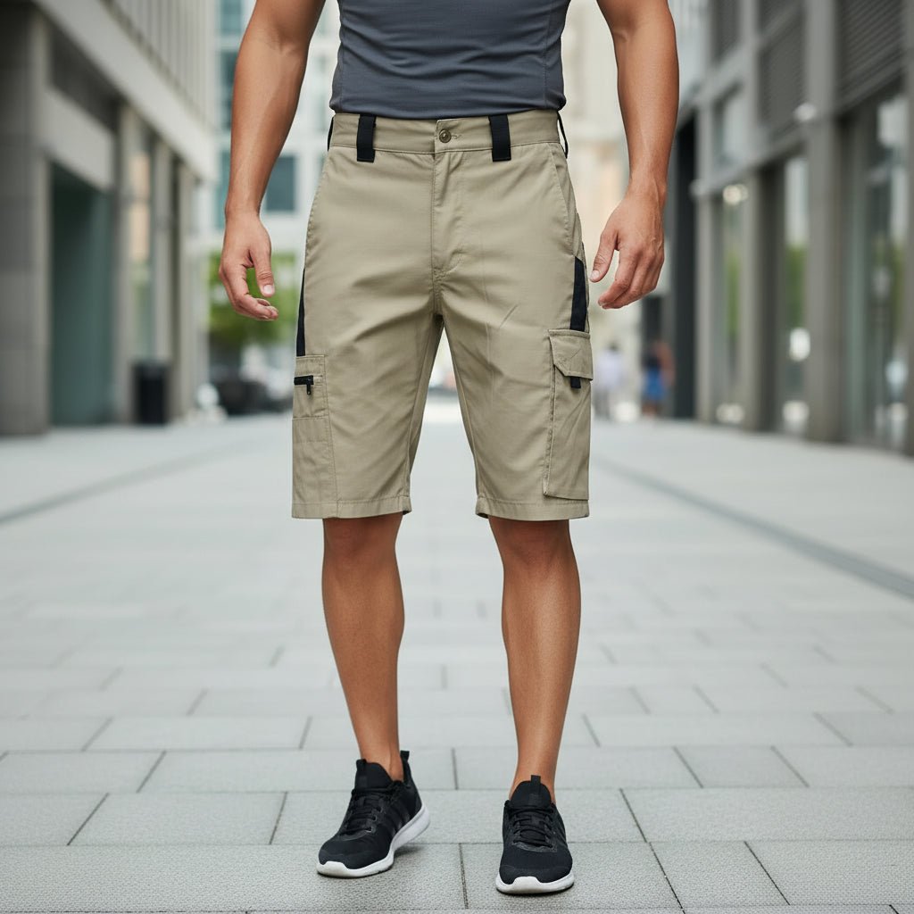 Mäns Bermuda Shorts Kamouflage Stil 1