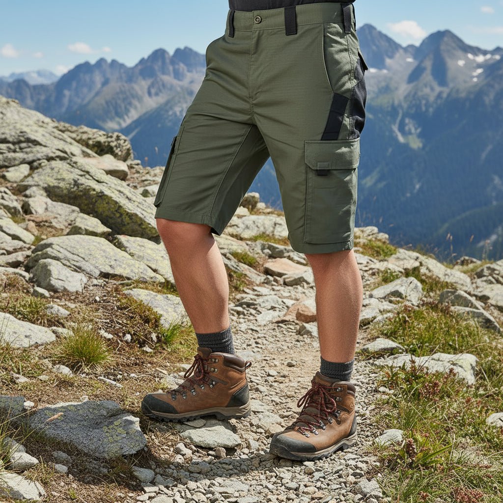 Mäns Bermuda Shorts Kamouflage Stil 2