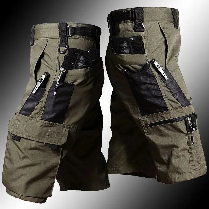 Mäns Bermuda Shorts Kamouflage Stil 4