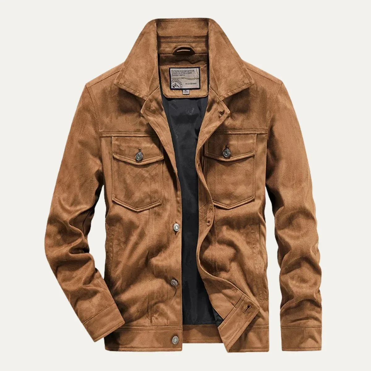 Mäns Cargo Jacka Vintage Stil 1