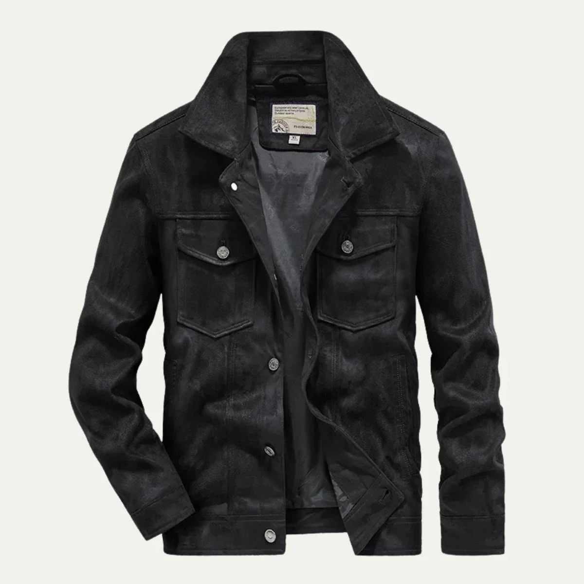 Mäns Cargo Jacka Vintage Stil 3