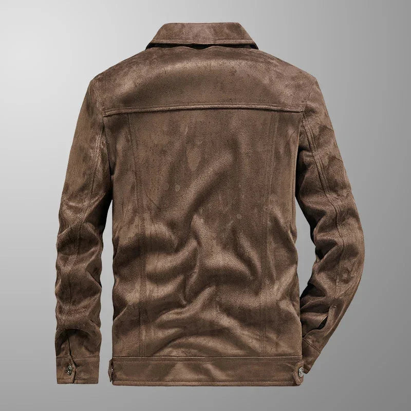 Mäns Cargo Jacka Vintage Stil 5